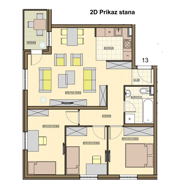 Bate Brkića 8, Novi Sad - 1