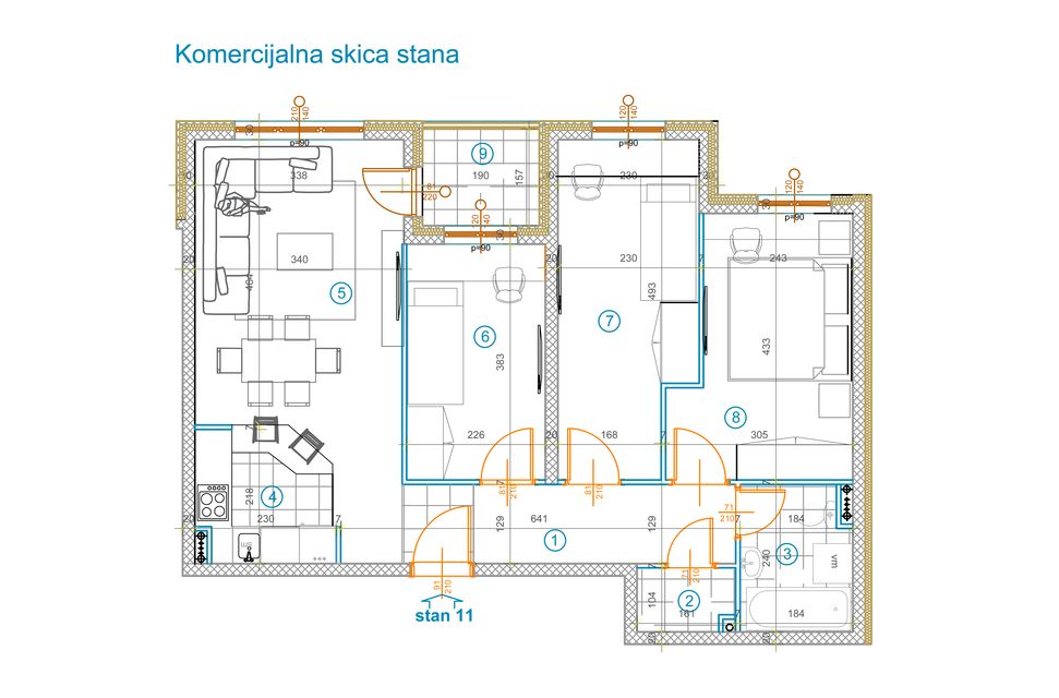 Anđe Ranković bb, Novi Sad - 1
