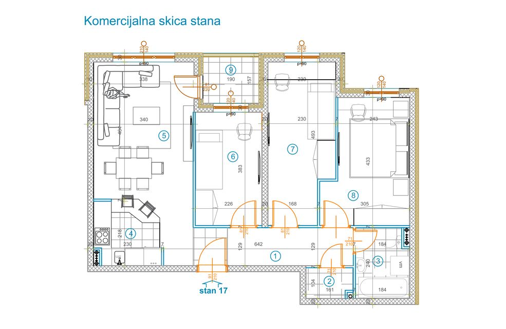 Anđe Ranković bb, Novi Sad - 1