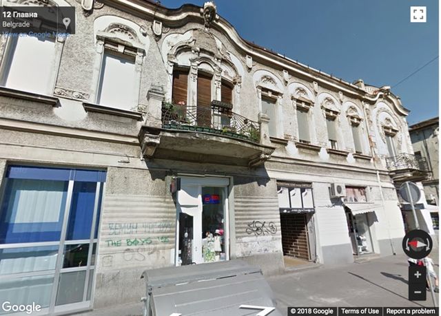 Glavna 12, Beograd - 22