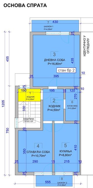 Emilije Jakšić 45-45a, Beograd - 9