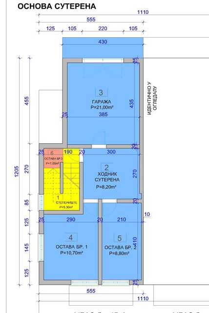 Emilije Jakšić 45-45a, Beograd - 10