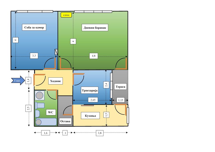 Ljubomira Nikolića 134, Niš - 1